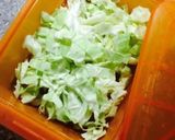 キャベツとワカメのごま酢和え作り方3写真