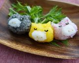大根おろしアート♪ぶたまんちゃん♪鍋♪作り方18写真
