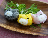 大根おろしアート♪ぶたまんちゃん♪鍋♪作り方18写真