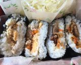 お弁当に☆お肉多めのおにぎらず作り方4写真