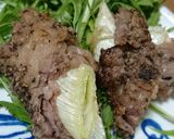 まるごと長ネギのギュウギュウ焼き作り方4写真