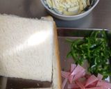 朝食に☆フライパンで作るホットサンド♪作り方1写真