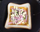 朝食に☆フライパンで作るホットサンド♪作り方3写真