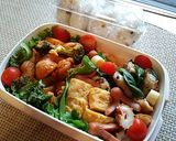 バジル入り♡里芋と粉チーズのお焼き作り方4写真