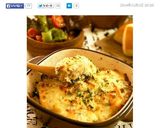 牡蠣とほうれん草の豆乳白味噌グラタン作り方16写真