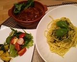 ミキサー不要★自家製ジェノベーゼパスタ作り方4写真