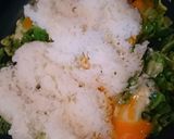 ランチに★キャベツ塩昆布の簡単チャーハン作り方4写真