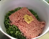 白菜キャベツ青葱ヘルシー♪グリーン餃子作り方3写真