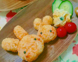 炊飯器で簡単☆鮭と人参のバターライス作り方3写真