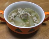 鶏肉と冬瓜のスープ作り方5写真