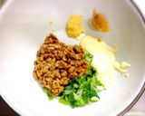 納豆マヨネーズのおつまみ春巻き。お子様も作り方1写真