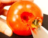 超簡単絶品！話題の丸ごとトマトご飯作り方5写真
