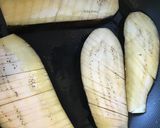 味噌バター茄子＆ベーコンアスパラ乗せ作り方6写真