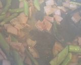 味噌バター茄子＆ベーコンアスパラ乗せ作り方9写真