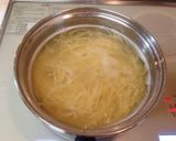 *白菜とベーコンのクリームパスタ*作り方1写真