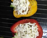 カレーのリメイク〜パプリカのカレー詰め作り方3写真