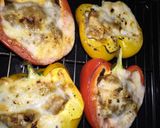 カレーのリメイク〜パプリカのカレー詰め作り方4写真