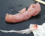 コルドンブルー：鶏肉ハムとチーズの挟み焼作り方3写真