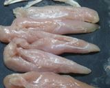 コルドンブルー：鶏肉ハムとチーズの挟み焼作り方4写真
