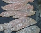 コルドンブルー：鶏肉ハムとチーズの挟み焼作り方5写真
