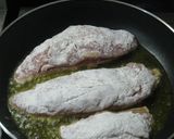 コルドンブルー：鶏肉ハムとチーズの挟み焼作り方11写真