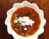 激ウマ☆簡単☆牛スジ肉のトマト煮作り方3写真