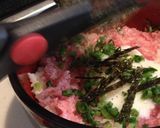 簡単 まぐろ丼作り方4写真