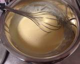 りんごとチョコのフライパンケーキ作り方5写真