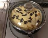 りんごとチョコのフライパンケーキ作り方6写真