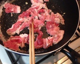 たっぷり！チクワと豚肉のソース焼きそば作り方3写真