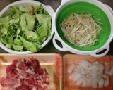 たっぷり！チクワと豚肉のソース焼きそば作り方1写真