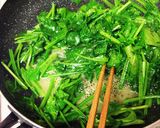 ほうれん草と卵のバター炒め♪*。作り方3写真