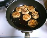 生姜入りで 温まる！ 照り焼き 鶏つくね作り方6写真