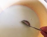 簡単美味しいプリン(抹茶黒蜜)作り方2写真