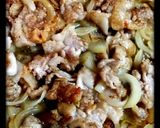 カリもちっ♡たまねぎと豚肉の卵とじ作り方4写真