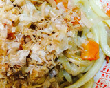 野菜炒めアレンジ！簡単焼きうどん★作り方5写真
