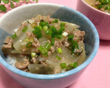 ✿大根と豚ひき肉のとろとろ丼ぶり✿作り方7写真