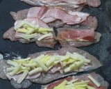 コルドンブルー：鶏肉ハムとチーズの挟み焼作り方8写真