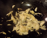 簡単！オイスターソースと大根菜で焼きそば作り方4写真