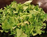 簡単！オイスターソースと大根菜で焼きそば作り方5写真