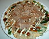 もやしとニラ玉のお好み焼き風作り方5写真
