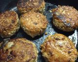 超簡単♢鶏肉と豆腐の和風ハンバーグ作り方4写真