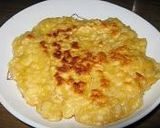 ご飯と鳥皮でお好み焼き作り方2写真