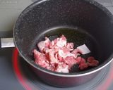 生姜風味☆さつまいもと豚肉のお味噌汁♪作り方2写真