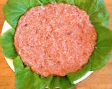 豚挽肉とニンジンの中華蒸し作り方2写真
