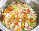 簡単！野菜たっぷりミルクスープ♪作り方2写真