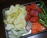 節約!?ハンパ野菜と秋鮭のコチュマヨ炒め作り方1写真