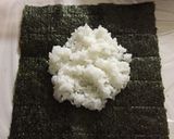 旦那弁当サイズおにぎらず☆焼豚レタス簡単作り方1写真