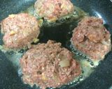 パン粉の代わりにふ、ジューシーハンバーグ作り方7写真