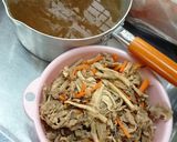絶品母の思い出松茸と牛肉炊き込みご飯作り方28写真